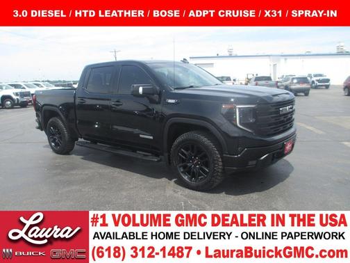 Onyx Black 2022 GMC Sierra 1500 Elevation