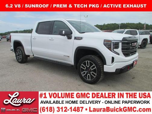 Summit White 2026 GMC Sierra 1500 AT4
