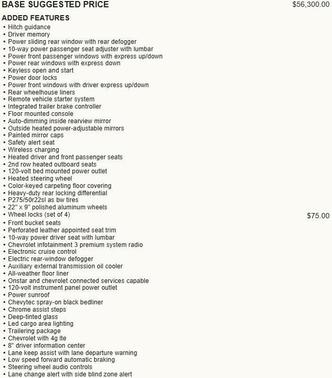 2019 Chevrolet Silverado 1500 High Country