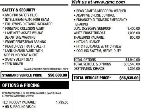2023 GMC Acadia Denali