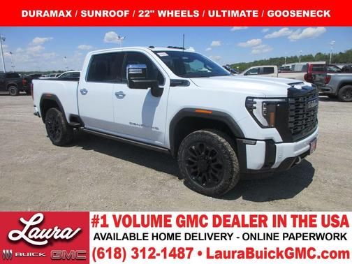 Glacier White 2026 GMC Sierra 2500 Denali Ultimate