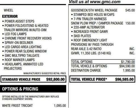 2025 GMC Sierra 2500 Denali Ultimate