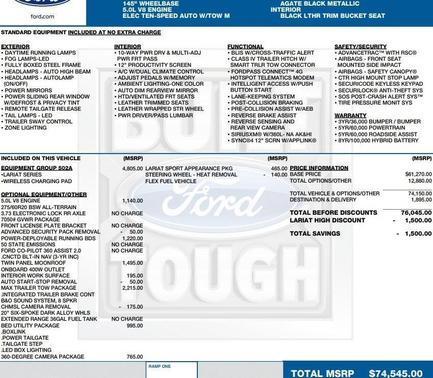 2023 Ford F-150 Lariat