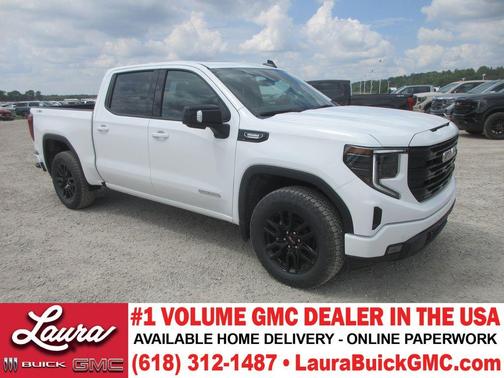 Summit White 2026 GMC Sierra 1500 Elevation