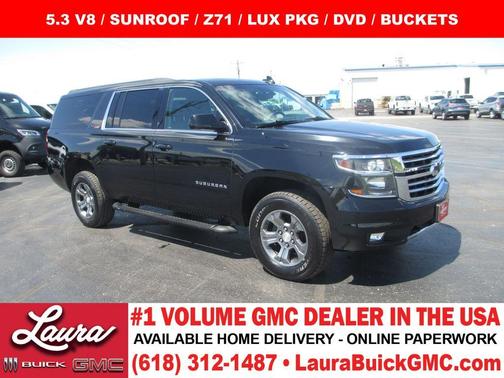 Black 2017 Chevrolet Suburban LT