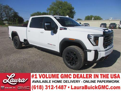Summit White 2026 GMC Sierra 3500 AT4