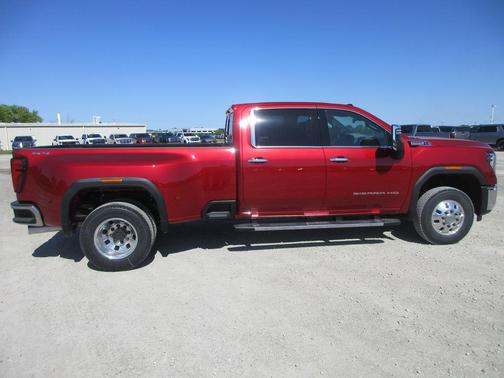 Volcanic Red 2026 GMC Sierra 3500 SLT