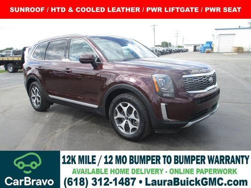 Sangria Red 2020 Kia Telluride EX