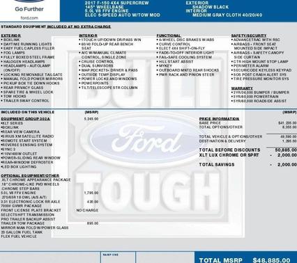 2017 Ford F-150 XLT