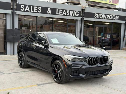 Black Sapphire Metallic 2022 BMW X6 xDrive40i