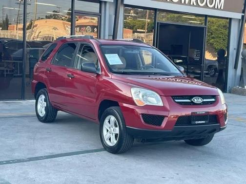 Volcanic Red 2009 Kia Sportage LX