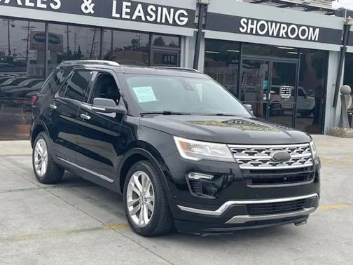 Shadow Black 2018 Ford Explorer Limited