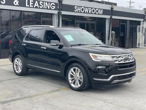 Shadow Black 2018 Ford Explorer Limited