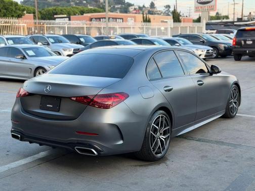 Gray 2022 Mercedes-Benz C-Class Sedan