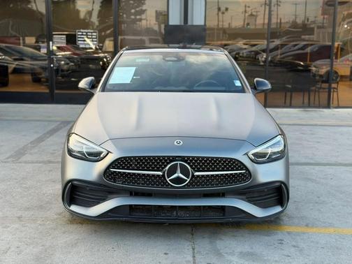 Gray 2022 Mercedes-Benz C-Class Sedan