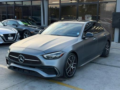 Gray 2022 Mercedes-Benz C-Class Sedan