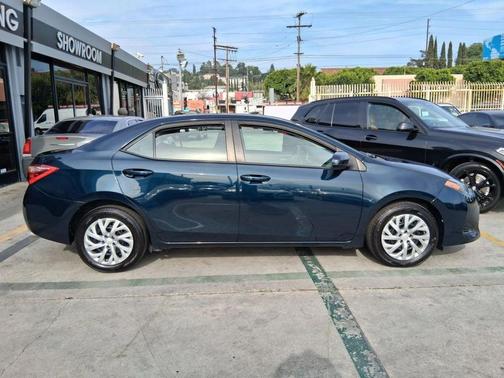 Galactic Aqua Mica 2018 Toyota Corolla LE