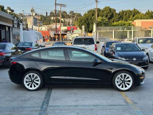 Solid Black 2022 Tesla Model 3 Long Range