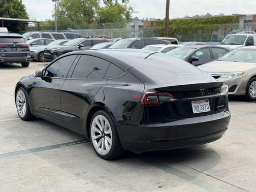 Solid Black 2022 Tesla Model 3 Long Range