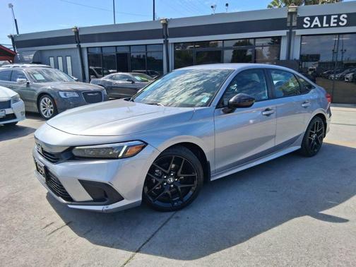 Lunar Silver Metallic 2023 Honda Civic Sport