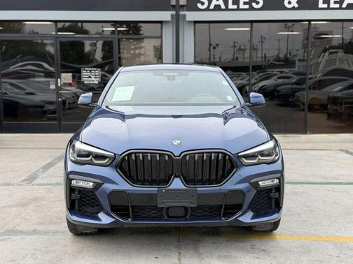 Phytonic Blue Metallic 2021 BMW X6 xDrive40i