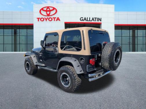 Black 2001 Jeep Wrangler Sport