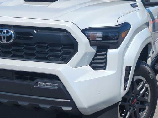 Wind Chill Pearl 2025 Toyota Tacoma Hybrid TRD