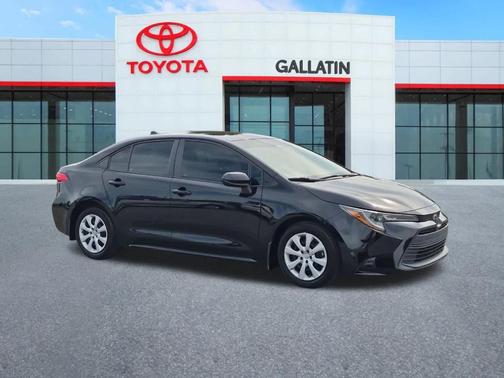 Midnight Black Metallic 2023 Toyota Corolla LE