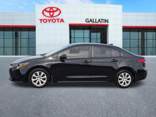 Midnight Black Metallic 2023 Toyota Corolla LE