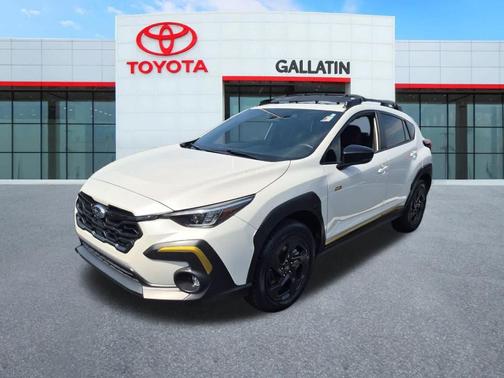 Crystal White Pearl 2024 Subaru Crosstrek Sport