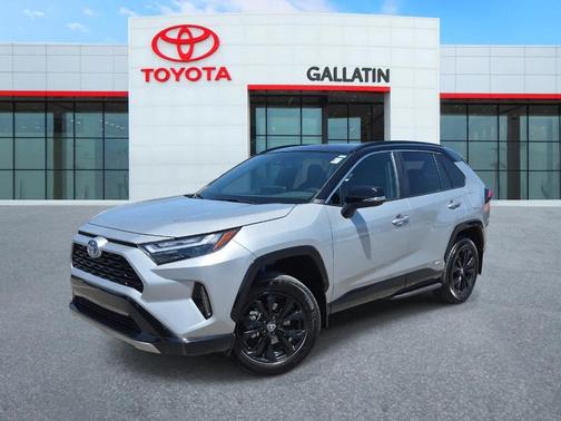 Silver Sky Metallic 2024 Toyota RAV4 Hybrid XSE