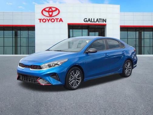 Blue 2023 Kia Forte GT-Line