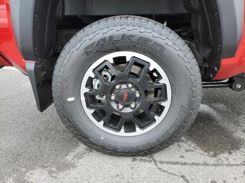 Red 2025 Toyota Tacoma Hybrid TRD Off Road