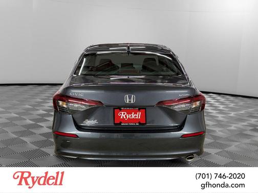 Modern Steel Metallic 2025 Honda Civic Sport