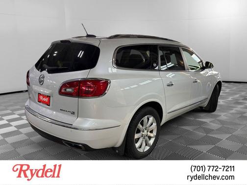 White Frost Tricoat 2017 Buick Enclave Premium