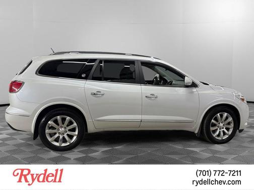 White Frost Tricoat 2017 Buick Enclave Premium