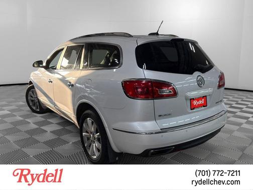 White Frost Tricoat 2017 Buick Enclave Premium