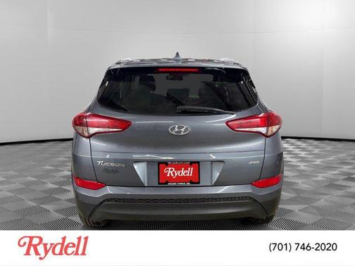 Coliseum Gray 2018 Hyundai TUCSON SEL