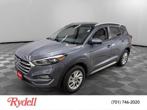 Coliseum Gray 2018 Hyundai TUCSON SEL