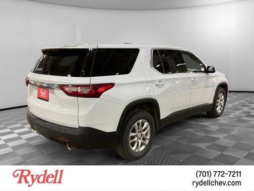 Summit White 2020 Chevrolet Traverse LS