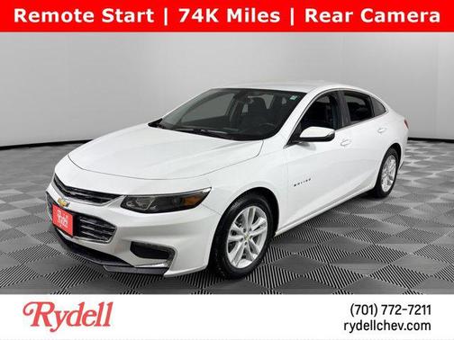 Summit White 2018 Chevrolet Malibu LT