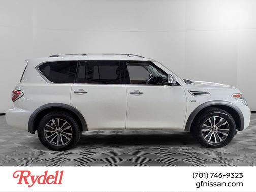 Pearl White Tricoat 2020 Nissan Armada SL 4WD