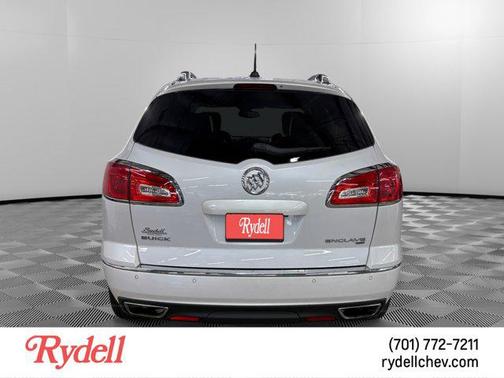 White Frost Tricoat 2016 Buick Enclave Leather