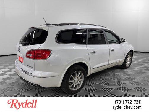 White Frost Tricoat 2016 Buick Enclave Leather