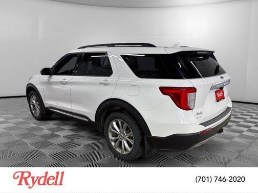 Star White Metallic Tri-Coat 2020 Ford Explorer XLT