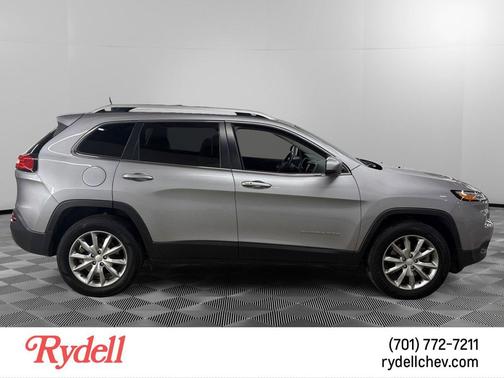 Billet Silver Metallic Clearcoat 2018 Jeep Cherokee Limited