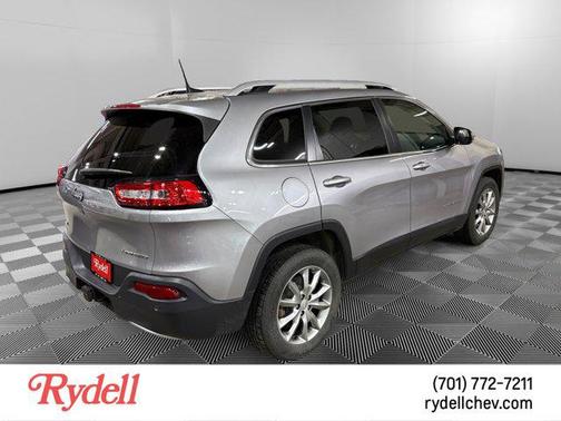 Billet Silver Metallic Clearcoat 2018 Jeep Cherokee Limited