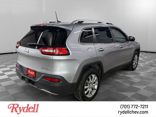 Billet Silver Metallic Clearcoat 2018 Jeep Cherokee Limited