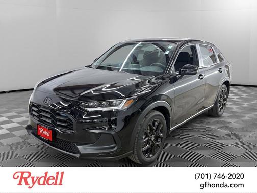 Crystal Black Pearl 2023 Honda HR-V AWD Sport