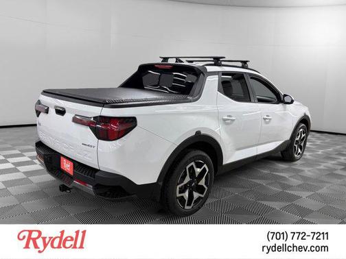 Atlas White 2023 Hyundai SANTA CRUZ Limited
